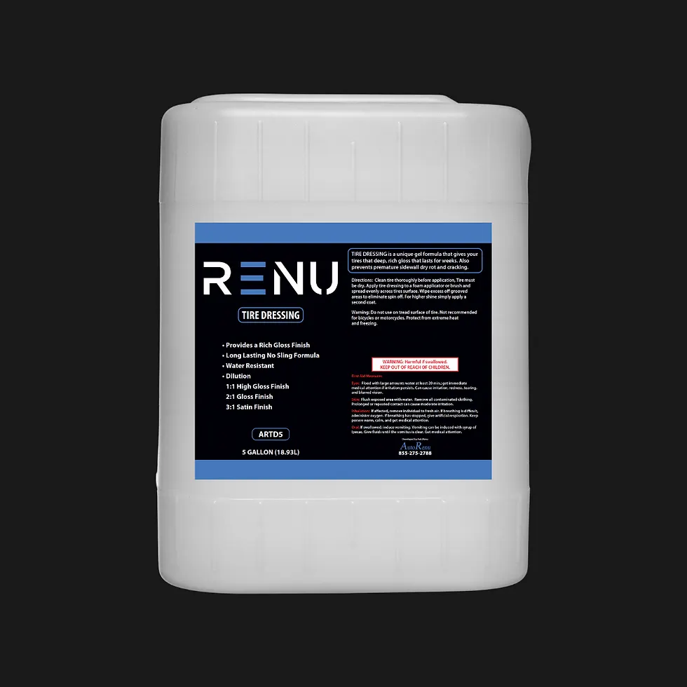 AutoRenu Tire Dressing (5 Gallon)