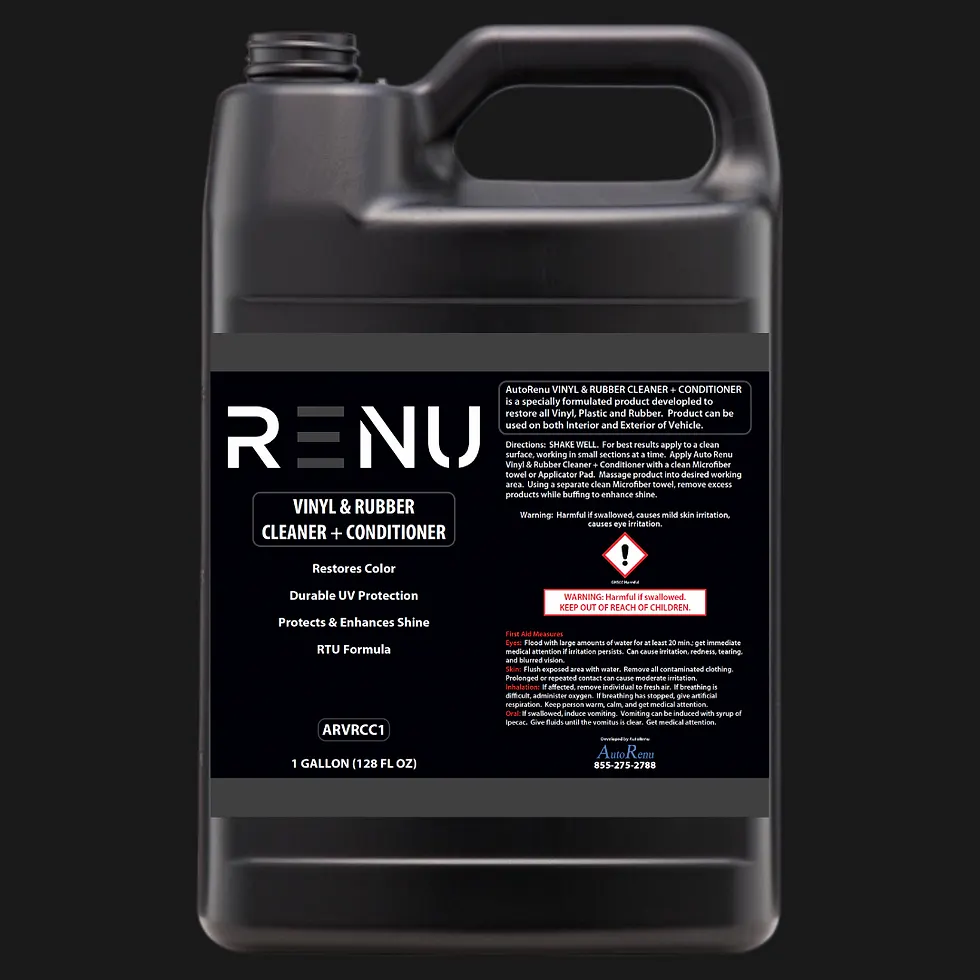 Auto Renu Vinyl Rubber Cleaner and Conditioner