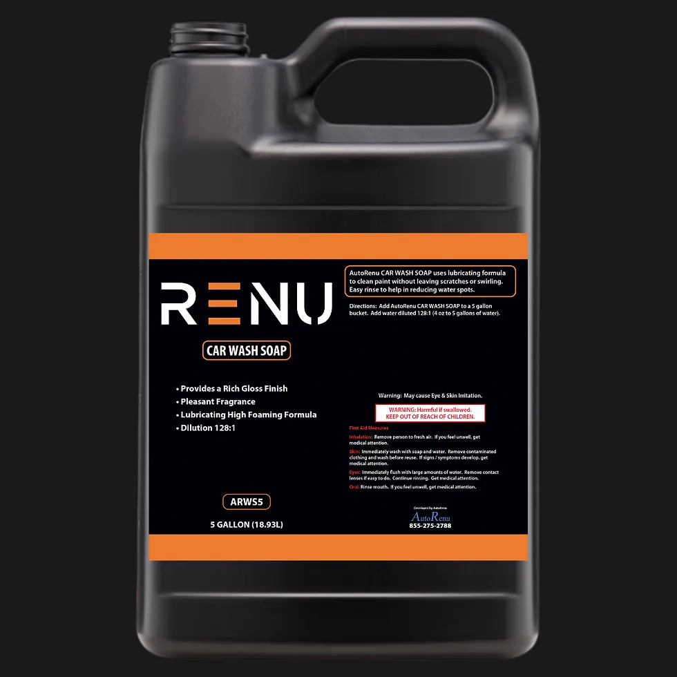 AutoRenu Car Wash Soap 1 gallon