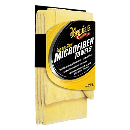 Supreme Shine Microfiber Towel (3 Pack)