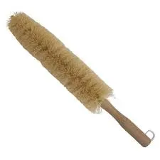 Large Spoke Wheel Brush with Plastic Coated Wire